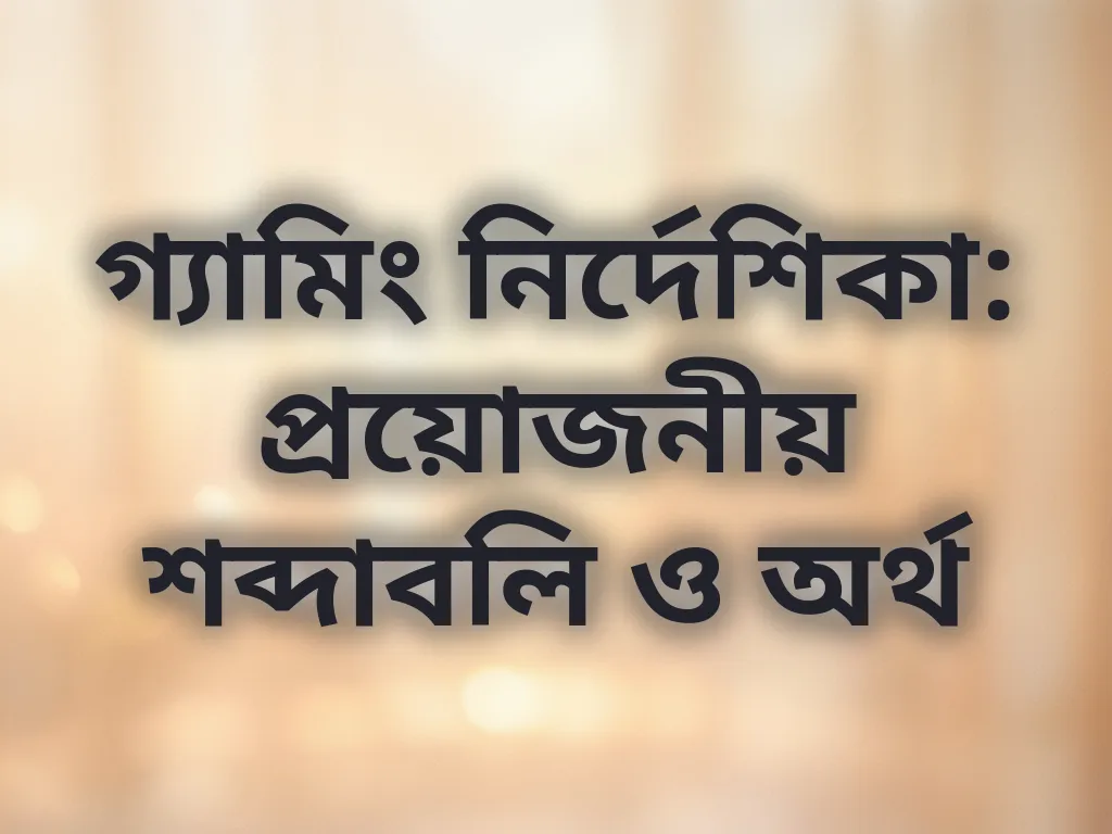 গ্যামিং নির্দেশিকা